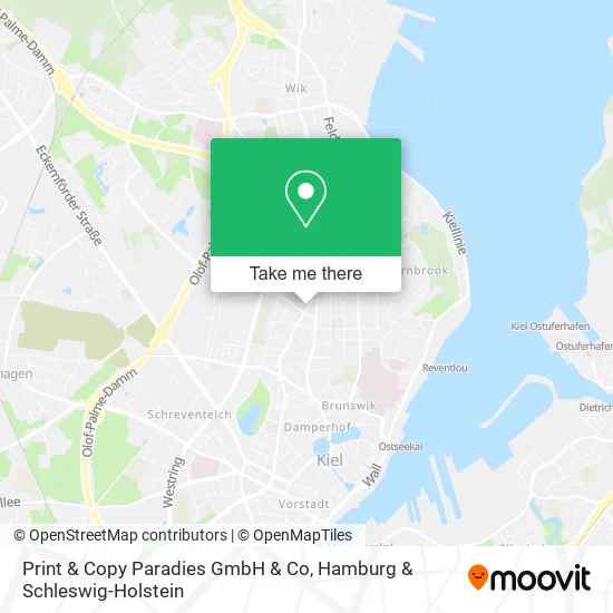 Карта Print & Copy Paradies GmbH & Co