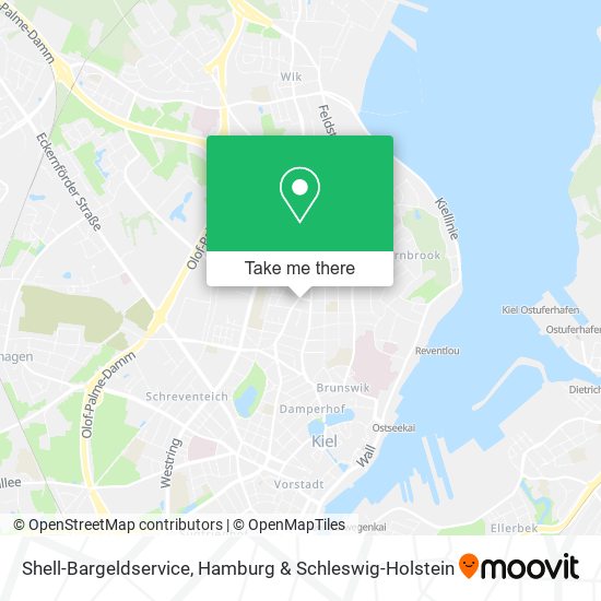 Shell-Bargeldservice map