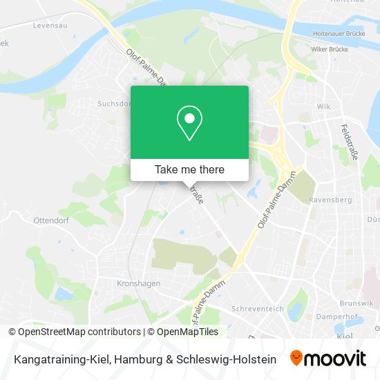 Карта Kangatraining-Kiel