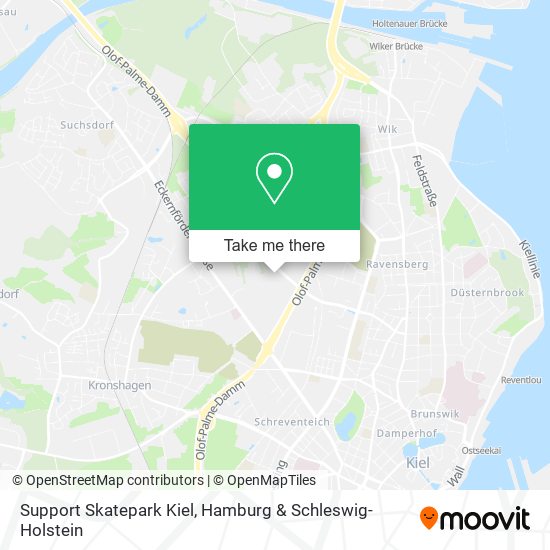 Карта Support Skatepark Kiel