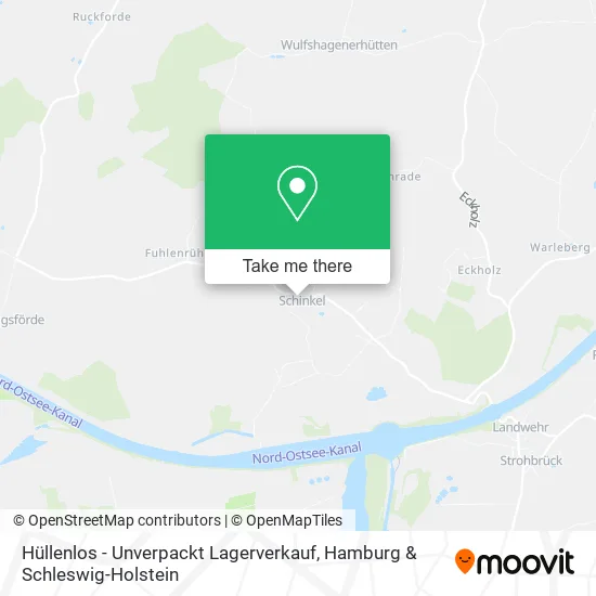 Карта Hüllenlos - Unverpackt Lagerverkauf