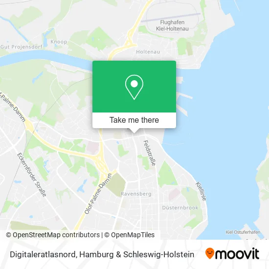 Карта Digitaleratlasnord