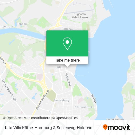 Kita Villa Käthe map