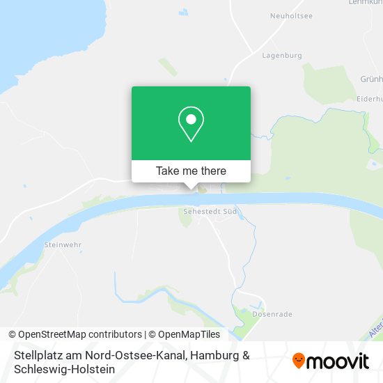 Stellplatz am Nord-Ostsee-Kanal map