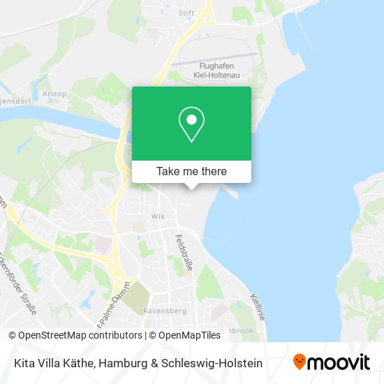 Kita Villa Käthe map