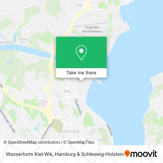 Карта Wasserturm Kiel-Wik