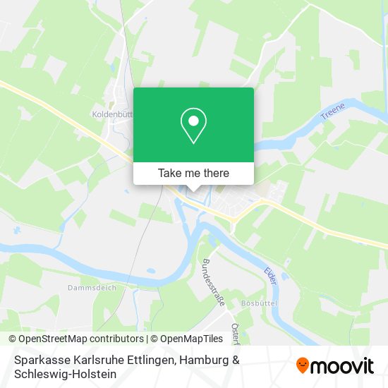 Sparkasse Karlsruhe Ettlingen map