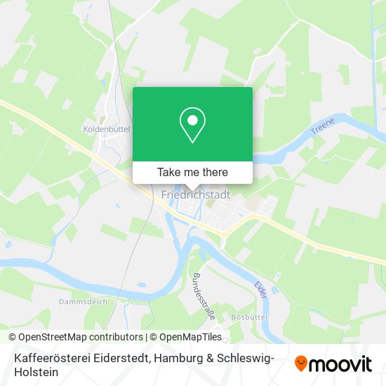 Карта Kaffeerösterei Eiderstedt