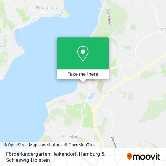 Förderkindergarten Heikendorf map