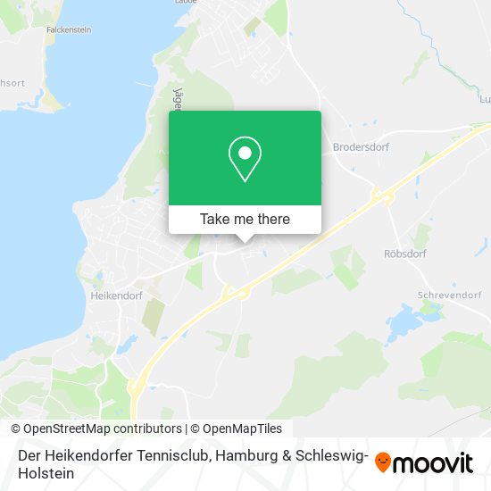 Der Heikendorfer Tennisclub map