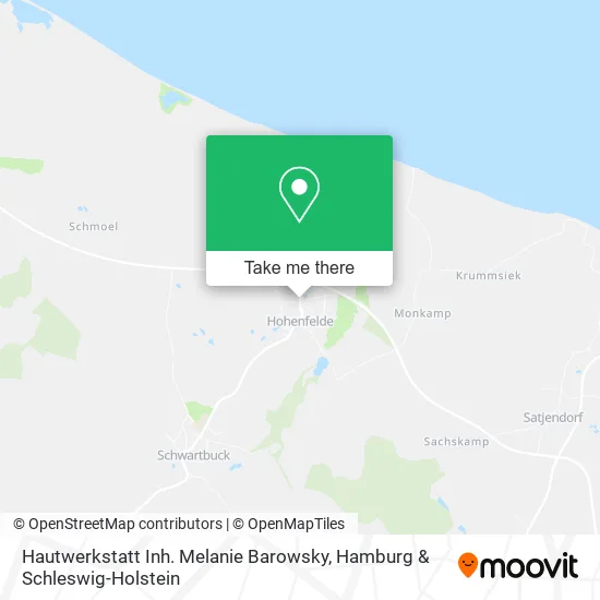 Карта Hautwerkstatt Inh. Melanie Barowsky