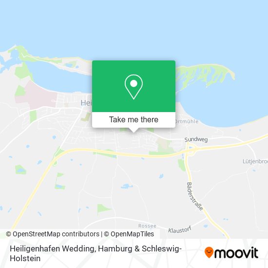 Карта Heiligenhafen Wedding