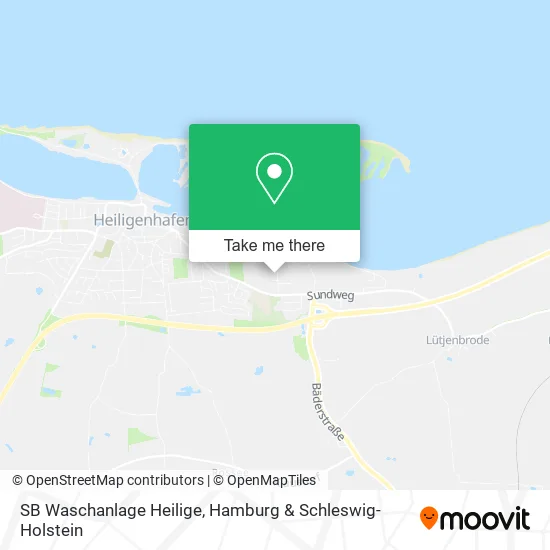 Карта SB Waschanlage Heilige