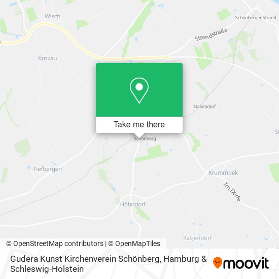 Gudera Kunst Kirchenverein Schönberg map