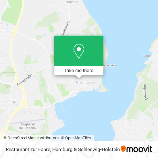 Карта Restaurant zur Fähre