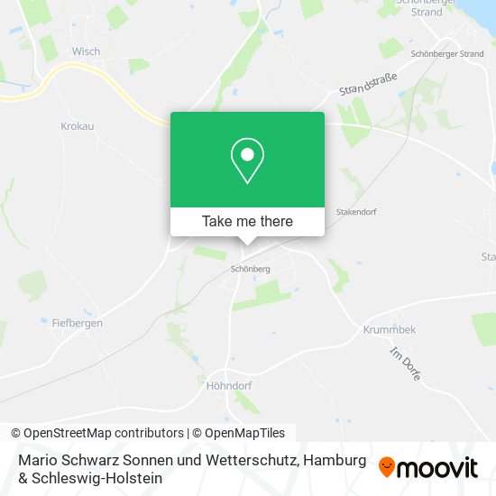 Mario Schwarz Sonnen und Wetterschutz map