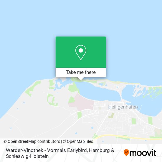 Warder-Vinothek - Vormals Earlybird map