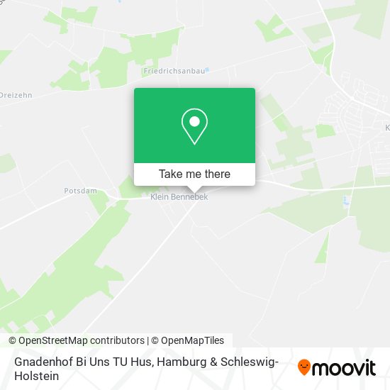 Gnadenhof Bi Uns TU Hus map