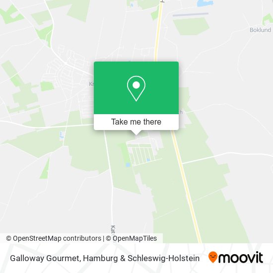 Galloway Gourmet map