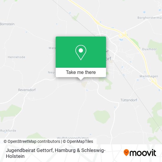 Jugendbeirat Gettorf map