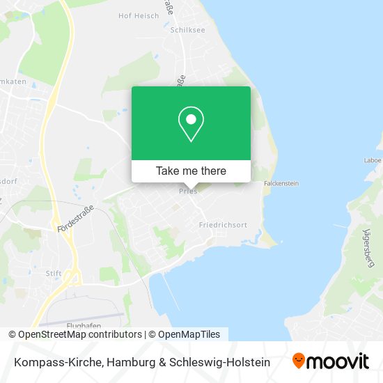 Kompass-Kirche map