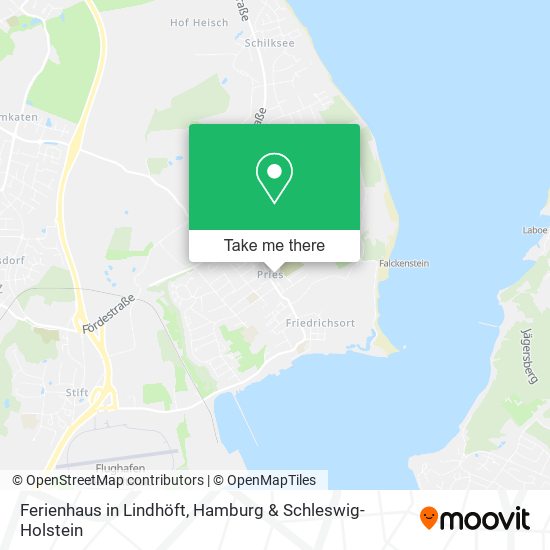 Ferienhaus in Lindhöft map