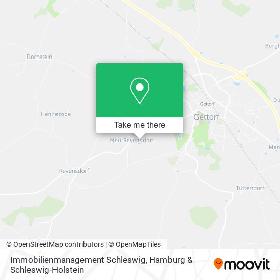 Immobilienmanagement Schleswig map