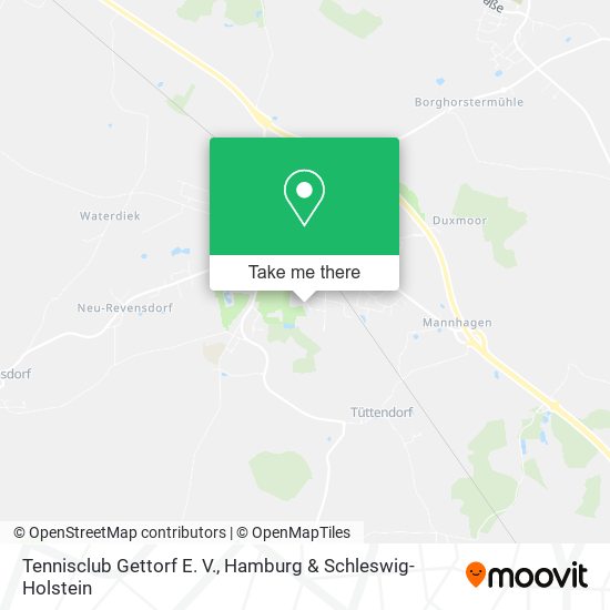 Tennisclub Gettorf E. V. map