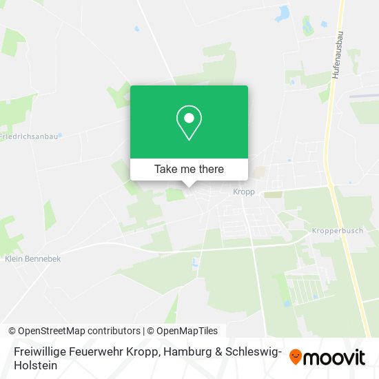 Freiwillige Feuerwehr Kropp map