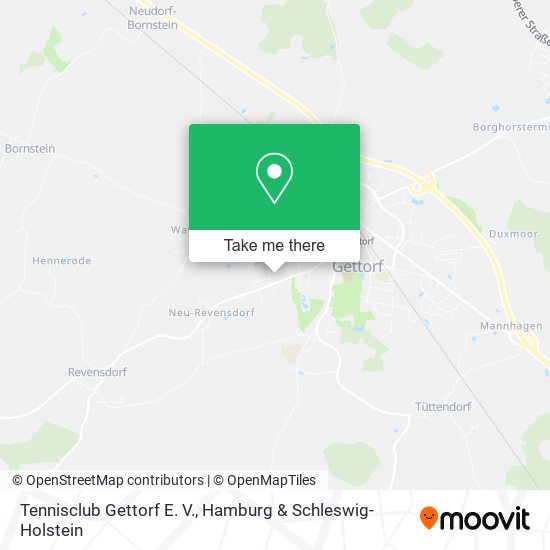 Tennisclub Gettorf E. V. map
