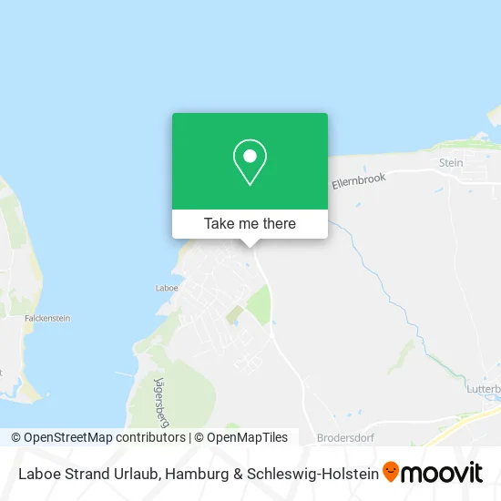 Карта Laboe Strand Urlaub