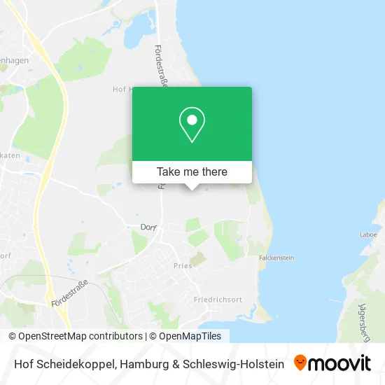 Карта Hof Scheidekoppel