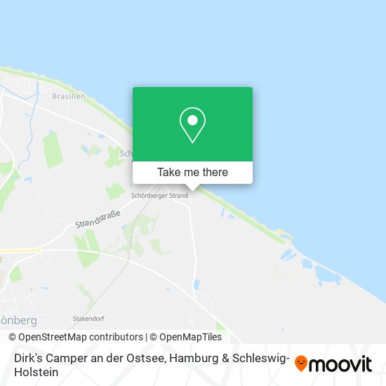 Dirk's Camper an der Ostsee map