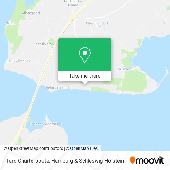 Карта Taro Charterboote