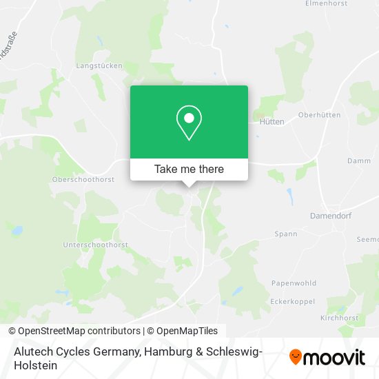 Alutech Cycles Germany map