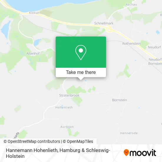 Карта Hannemann Hohenlieth