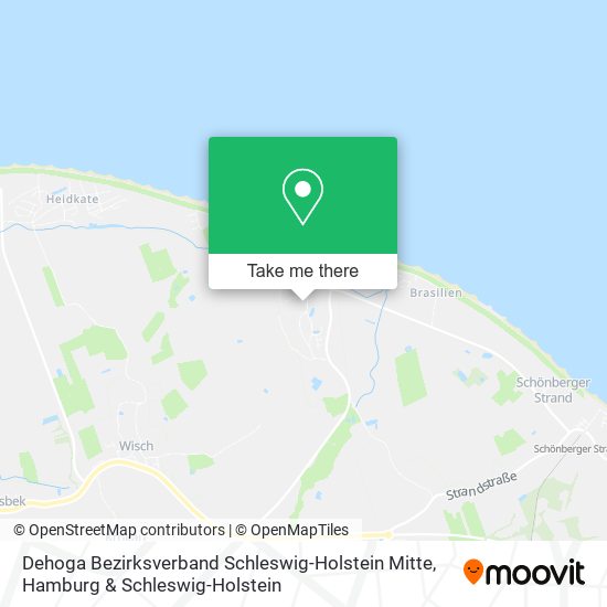 Dehoga Bezirksverband Schleswig-Holstein Mitte map