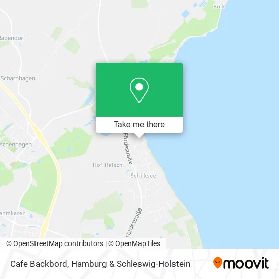 Карта Cafe Backbord