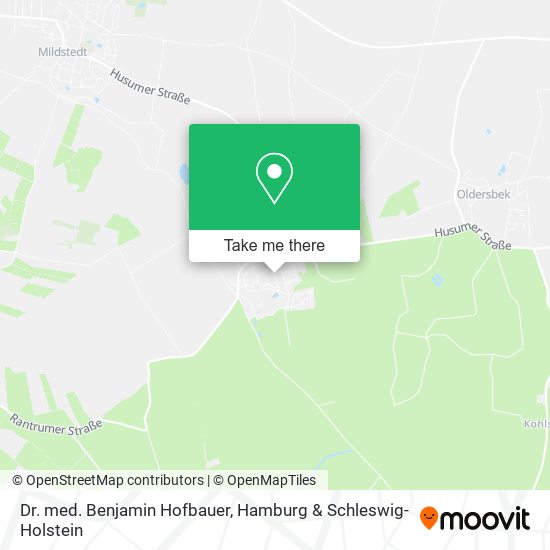 Dr. med. Benjamin Hofbauer map