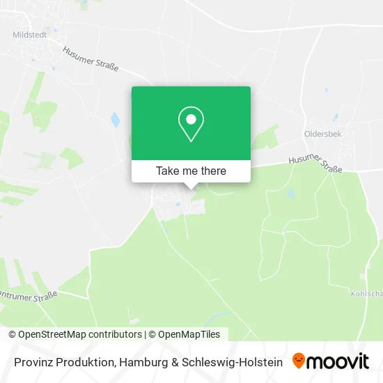 Карта Provinz Produktion