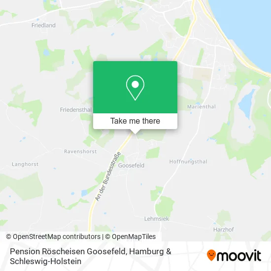 Карта Pension Röscheisen Goosefeld