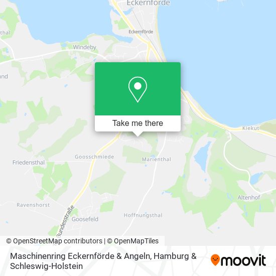 Maschinenring Eckernförde & Angeln map