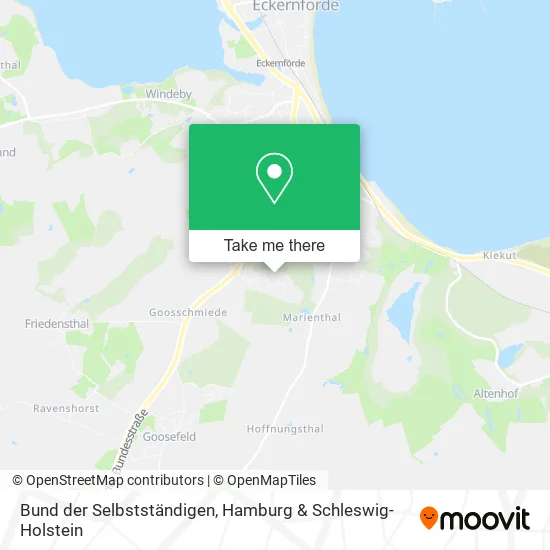 Карта Bund der Selbstständigen