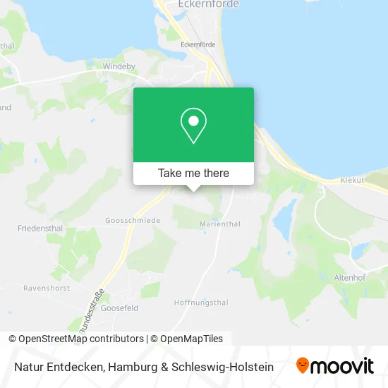 Карта Natur Entdecken