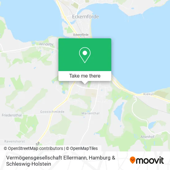 Карта Vermögensgesellschaft Ellermann