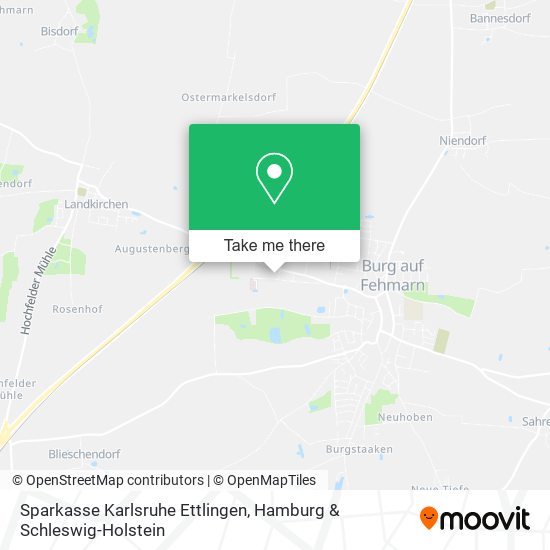 Sparkasse Karlsruhe Ettlingen map
