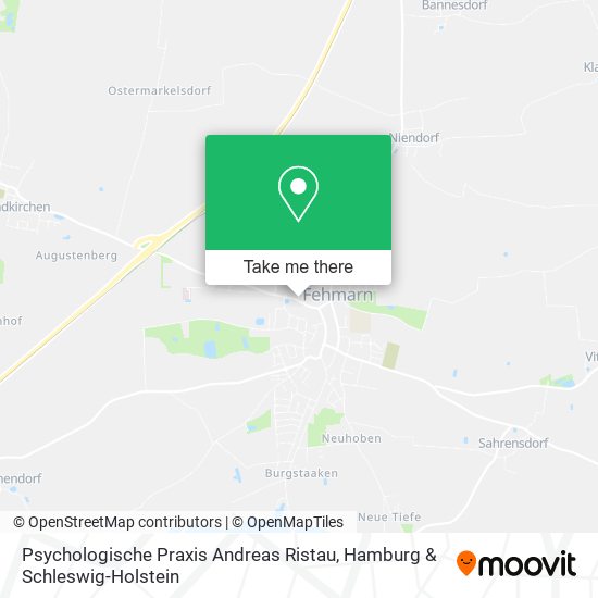 Psychologische Praxis Andreas Ristau map