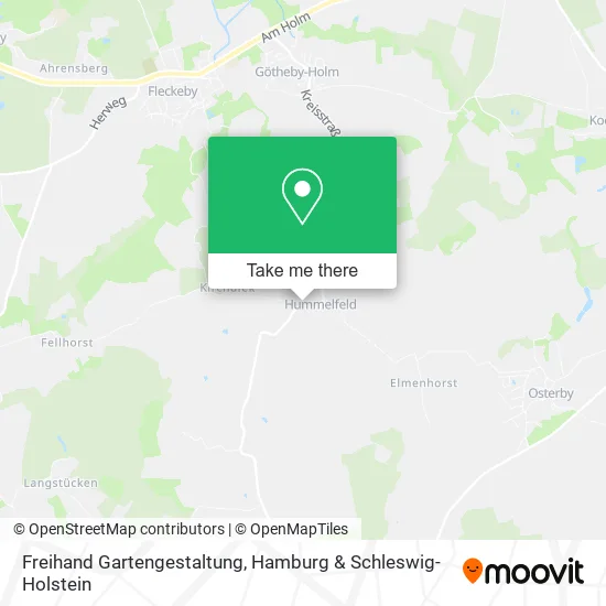 Карта Freihand Gartengestaltung