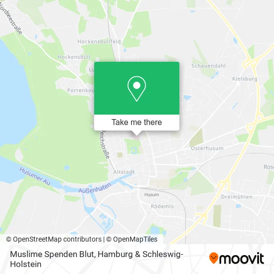 Карта Muslime Spenden Blut