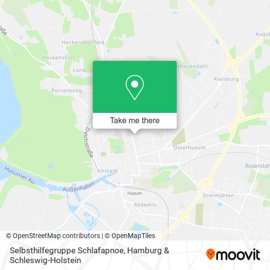 Selbsthilfegruppe Schlafapnoe map